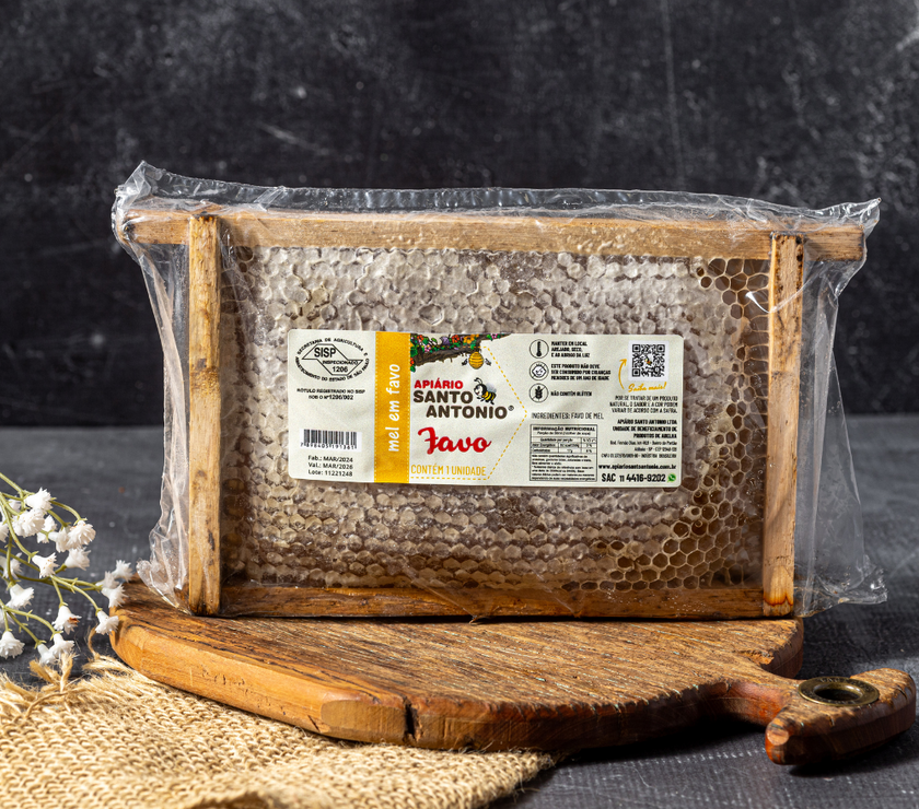 Mel Puro em Favo 400g