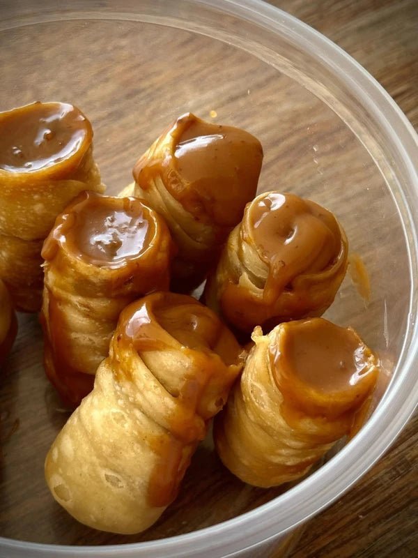 Kit Canudinhos Mini (20unid) com Doce de Leite (250g)