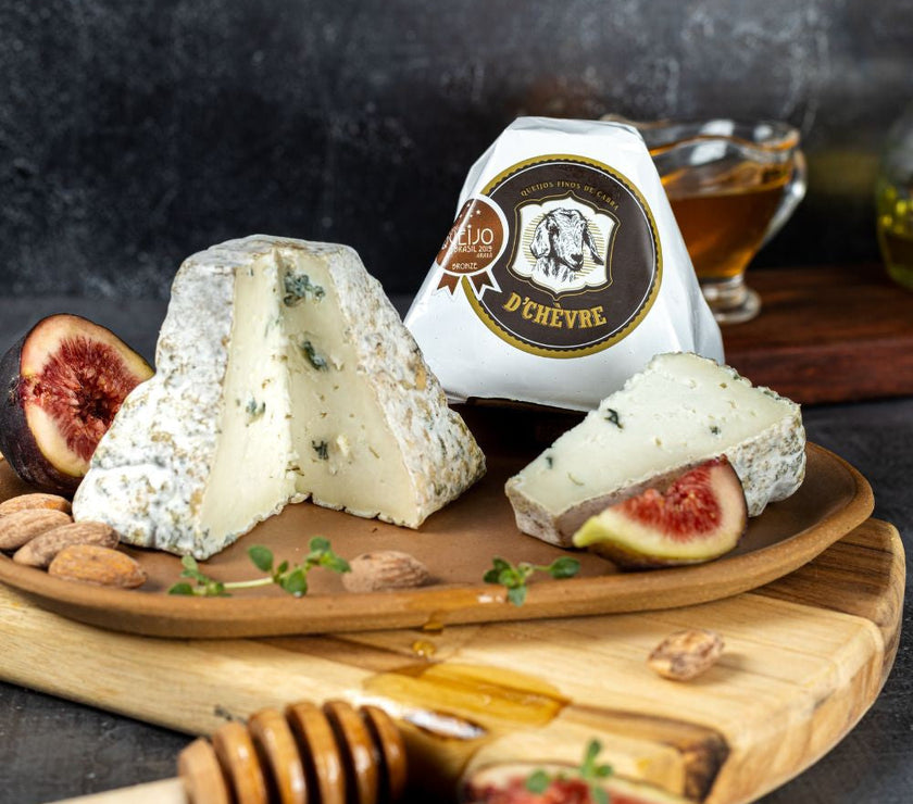 Azul D´Chevre - Queijo Artesanal De Cabra  - Peça 140G