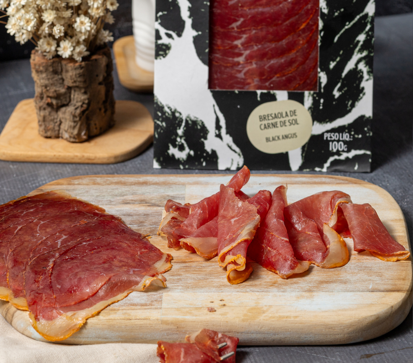 Bresaola de Carne de Sol Angus 100g