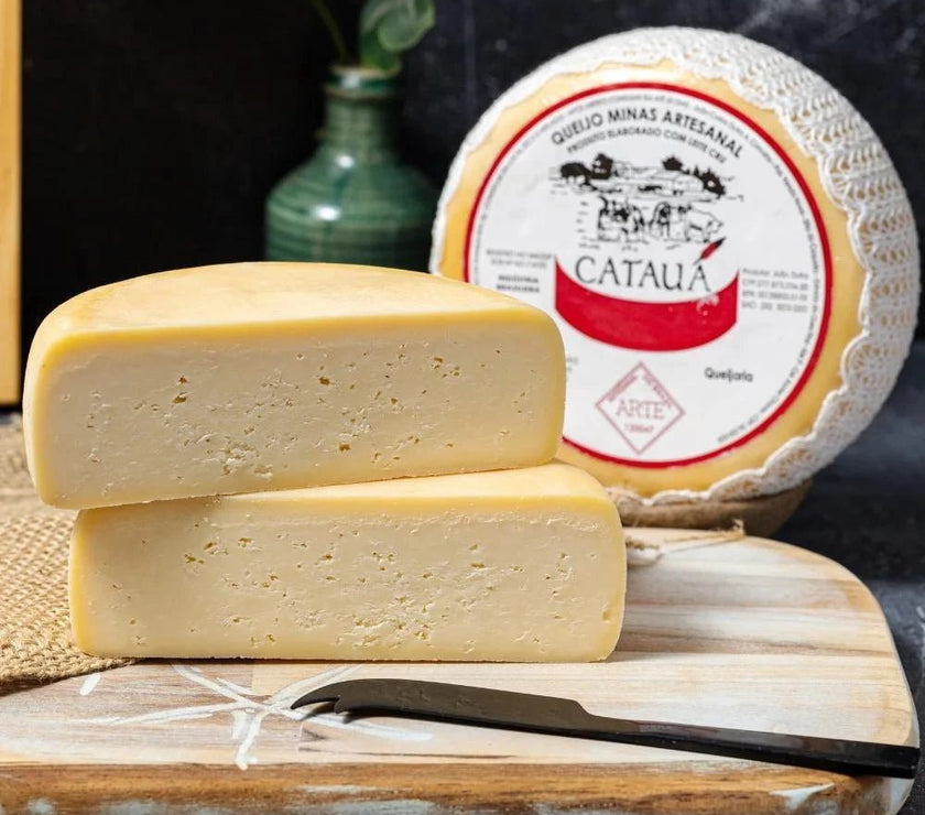 Queijo Minas Artesanal Catauá 400g – Queijo Meia Cura