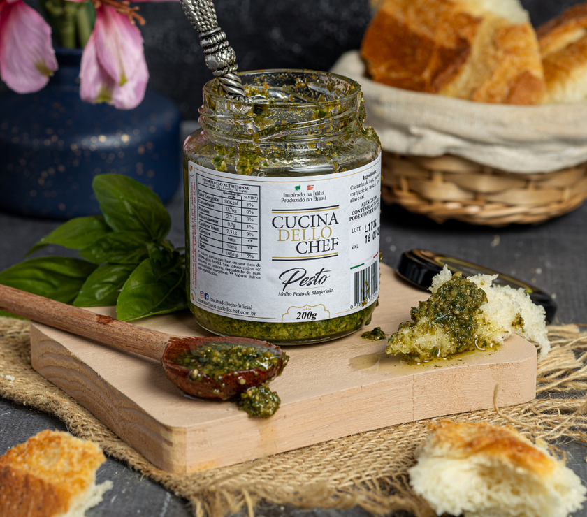 Molho Pesto 200G - Cucina Dello Chef