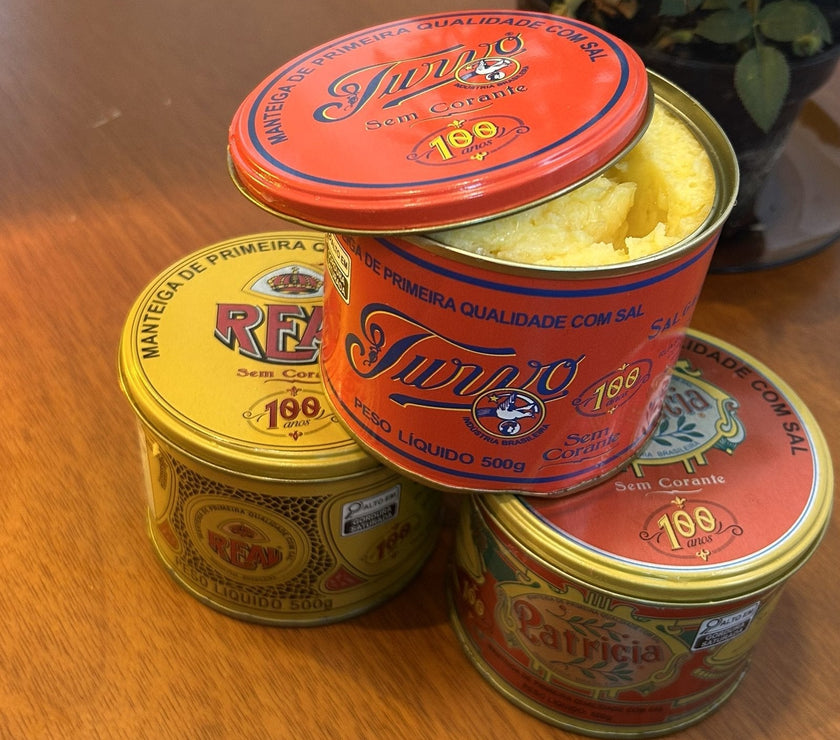Kit 3 Manteigas 500g (Real + Turvo + Patricia)