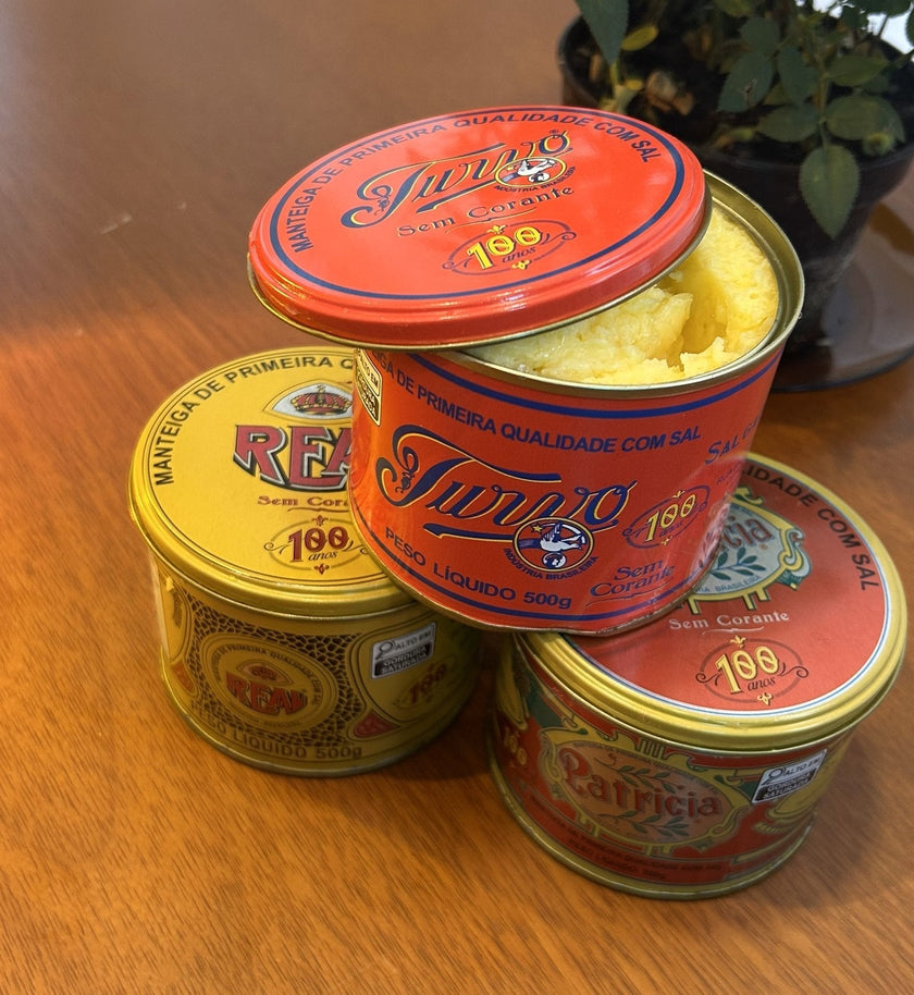 Kit 3 Manteigas 500g (Real + Turvo + Patricia)