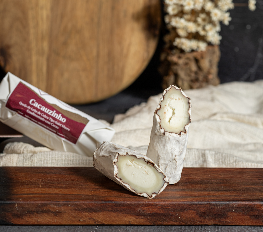 Cacauzinho - Queijo Artesanal de Cabra - Capril do Bosque - 100g